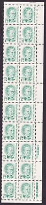 Scott #2178 Belva Ann Lockwood Plate Block Of 20 Stamps - MNH P#1 UR - Image 1 of 2