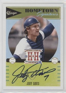 2013 Panini Hometown Heroes Hometown Signatures Jody Davis #HSJD Auto