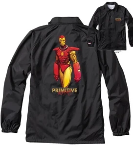 Nueva Chaqueta de Entrenadores Primitive Apparel Para Hombre Marvel X Moebius Iron Man RMHD-234 - Imagen 1 de 3