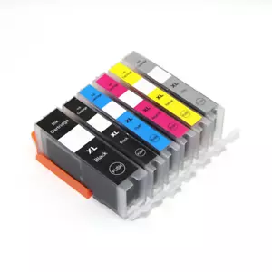 6x Hi-Yield Tinte für Canon 270XL BK 271XL BK/C/M/Y/GY Pixma MG6820 6821 6822 5720 - Bild 1 von 1