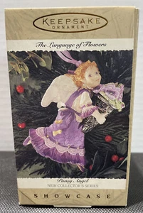 Hallmark Keepsake "Pansy Angel" Ornament 1996 New - Mint In Box - Picture 1 of 3