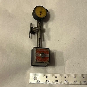 Starrett 645 Dial Indicator with Starrett 657 Magnetic Base - Picture 1 of 7