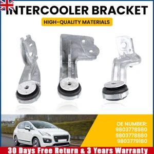 FOR VAUXHALL ASTRA GRANDLAND COMBO 2019- INTERCOOLER MOUNTING BRACKET SET 3PCS - Picture 1 of 9