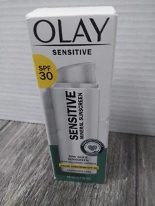 Olay Sensitive Mineral Face Sunscreen with Zinc Oxide - Fragrance Free - SPF 30 - Picture 1 of 3