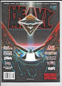 Heavy Metal Magazine #287 Music Special 2017 Ozzy NIN Bilal Morrison Moore VF+ - Picture 1 of 6