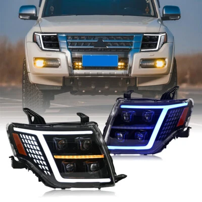 For Mitsubishi Pajero Montero V93 V97 2009-2021 Full LED Headlight Lamp Assembly - Image 1 of 4