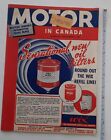 Magazine Motor In Canada Winnipeg septembre 1945 papier commercial automobile