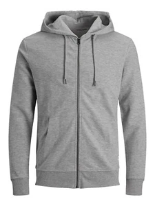 JACK&JONES Hombre Sudadera Jjebasic Cremallera - Regular Fit Tallas Grandes - Imagen 1 de 4