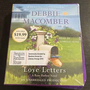 Love Letters by Debbie Macomber: Audiobook CD New Free Shipping - Picture 1 of 3