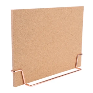Picture Board Message Board Cork Board Stand Message Cork Board Framed Pin Board - Picture 1 of 12