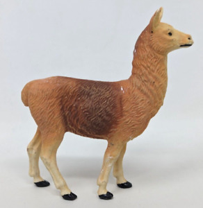 Vintage Preiser 47527 Llama 1/25 Plastic Zoo Farm Animal Figure Toy Germany A24