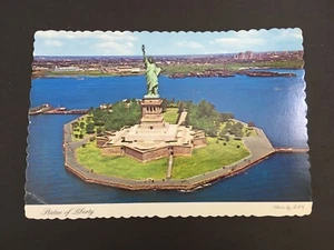 Postal a color vintage de la Estatua de la Libertad de Nueva York sin publicar - Imagen 1 de 11