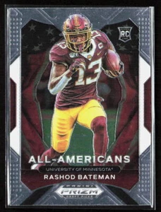 2021 Panini Prizm Draft Picks Collegiate #196 Rashod Bateman RC - Picture 1 of 2
