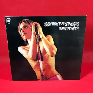 IGGY & THE STOOGES Raw Power 1987 UK vinyl LP POP Search & Destroy David Bowie - Picture 1 of 5