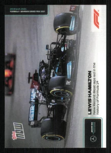 2021 Topps Now Formula 1 #1 Lewis Hamilton *#/16117 - Picture 1 of 2