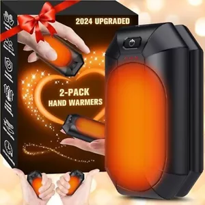 2er Pack AI Handwärmer Wiederaufladbar, Elektrischer Handwärmer Wiederverwendbar, USB USA Lager - Bild 1 von 6