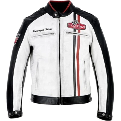 Veste Blouson XL Cuir moto CE Helstons Jay Motul Doublure Harley Triumph indian - Photo 1/4