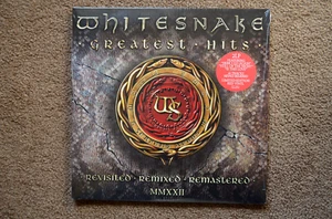 Whitesnake Ltd. Red Vinyl Double LP "Greatest Hits" Rhino (Walmart) SEALED - Picture 1 of 2