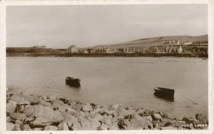 REAL PHOTOGRAPHIC POSTCARD OF PORT LOGAN, WIGTOWNSHIRE, SCOTLAND - Picture 1 of 2