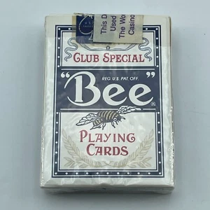 Baraja de cartas de casino BEE MGM GRAND usada auténtica póker Las Vegas sin sellar - Imagen 1 de 4