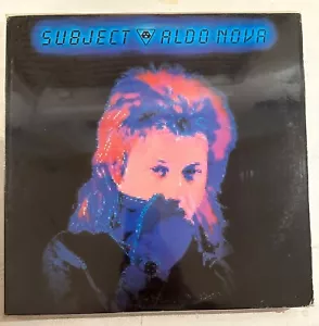 ALDO NOVA – SUBJECT.....ALDO NOVA - VINYL LP FR38721 PORTRAIT CBS 1983 - VG+ -21 - Picture 1 of 2