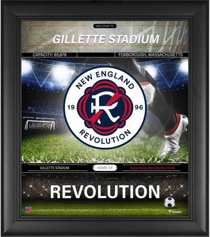 New England Revolution Framed 15" x 17" Welcome Home Collage Cover