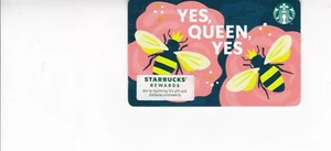 Starbucks Card "Recycled Winter 2021 Yes Queen Yes " PIN COVER INTACT - Picture 1 of 1