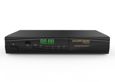 Golden Media Wizard HD Vote 4 12/240v DVB-S2, DVB-C / T2 Combo Receiver - Image 1 of 4