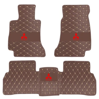 For Mitsubishi All Models Custom Car Floor Mats Auto Carpets Liner Waterproof - Image 1 of 4