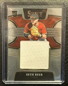 Seth Beer RC Rookie Jersey Patch Select 2022 Panini #RJS-SB Arizona - Picture 1 of 2