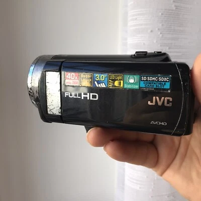 JVC Everio GZ-E205BE Camcorder - LCD Not Working - Photo 1/4