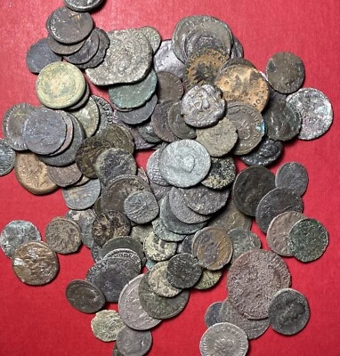 Unsearched Roman Coins - 115 Coins Available - Price For One & Various Condition Foto 1 de 2