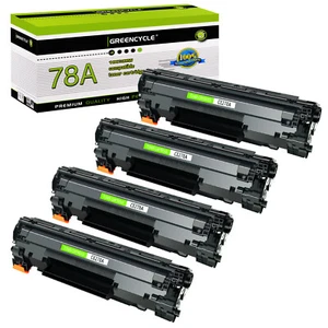 4PK CE278A Toner Compatible With HP Laserjet 78A Pro M1536DNF MFP P1560 P1606DN - Picture 1 of 18