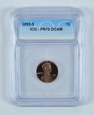 2002-S Lincoln Memorial Cent PR70 DCAM ICG - Image 1 of 4