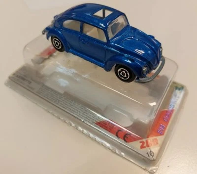 VW 1302 Coccinelle MAJORETTE Ref 203 scala 1/60 Made In France AMB almost mint - Immagine 1 di 4