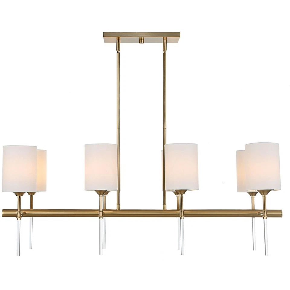 Latón cálido claro Uttermost 21388 Awyr Island Foto 1 de 1