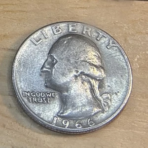 1966 Quarter No Mint Mark, Upside Eagle & Some Letters On Rim, Error Coin - Picture 1 of 13