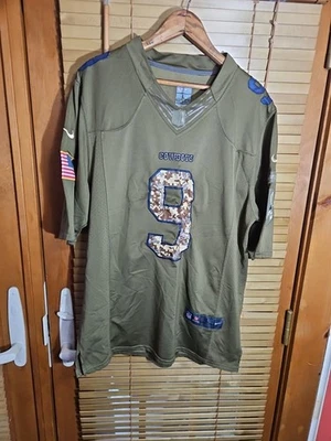 Camiseta deportiva Nike Dallas Cowboys Tony Romo Salute To Service camuflaje para hombre L Foto 1 de 4