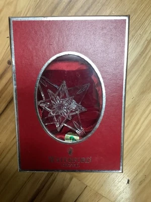 Ornamento Waterford Crystal Annual 2008 Snowstar | Como nuevo Foto 1 de 2