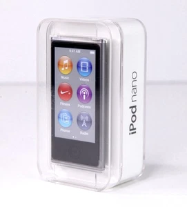 Apple iPod Nano 7. Gen 16GB Space Grau (Modell A1446) - Brandneu & Versiegelt - Bild 1 von 6