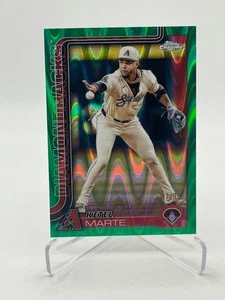 2025 TOPPS CHROME KETEL MARTE GREEN RAYWAVE REFRACTOR #D 07/99 SP - Picture 1 of 1