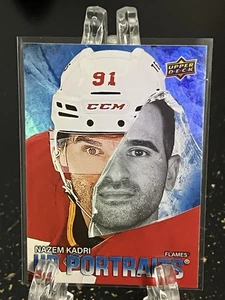 Nazem Kadri 2025-26 Cubierta Superior UD RETRATOS Llamas de Calgary - Imagen 1 de 2