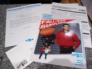Chevrolet -- Herbst 1988 Händler Merchandising Katalog - Bild 1 von 3