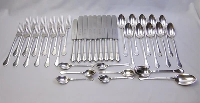 39 piezas vintage J.A. Juego de cubiertos HENCKELS ZWILLINGSWERK Art Deco Foto 1 de 4