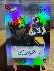 COOPER DEJEAN 2024 PRESTIGE ROOKIE AUTOGRAPH XTRA POINTS RC AUTO - Bild 1 von 2