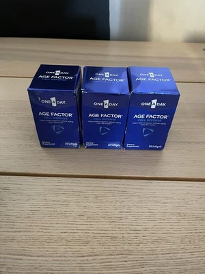 One A Day Factor Defensa Celular Función de Salud Celular 30 Cápsulas Blandas PACK de 3 Foto 1 de 4