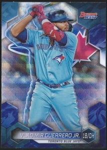 2023 Bowman's Best Wave Refractor Vladimir Guerrero Jr. Parallel Card #13 - Picture 1 of 2