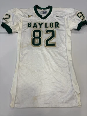 Футболка игрового покроя NCAA Baylor Bears No 82 размер 40 Reebok Game поношенная?? СМ. ФОТО - Изображение 1 из 4