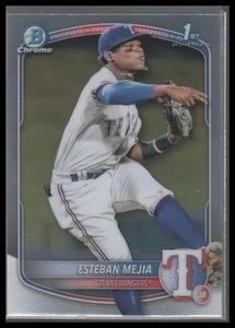2025 Bowman #BCP-9 Esteban Mejia Chrome Prospects - Picture 1 of 2