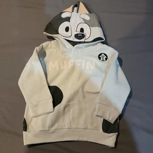 Bluey, Muffin, Childs Hoodie, Size 2T, New - Picture 1 of 4